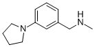 CAS 登录号：828242-07-5， N-甲基-N-(3-吡咯烷-1-基苄基)胺