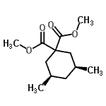 CAS 登录号：828271-32-5， 二甲基(3R,5S)-3,5-二甲基-1,1-环己烷二羧酸酯