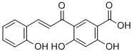 CAS#: 82846-15-9, 2,4-Dihydroxy-5-(3-(2-Hydroxyphenyl)-1-Oxo-2-Propenyl)Benzoic Acid