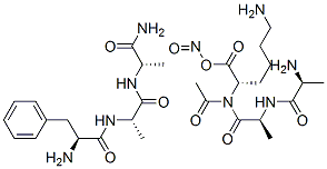 CAS#: 82867-31-0, Acetylalanyl-Alanyl-Lysyl Nitrite-Phenylalanyl-Alanyl-Alaninamide
