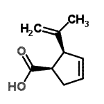 CAS#: 82893-75-2, (1R,2S)-2-Isopropenyl-3-cyclopentene-1-carboxylic acid