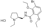 CAS#: 82935-30-6, 3-Bromo-2,6-Diethoxy-N-[[(2S)-1-Ethylpyrrolidin-1-Ium-2-Yl]Methyl]Benzamide Chloride