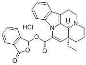 CAS#: 82958-12-1, (3-alpha,16-alpha)-Eburnamenine-14-carboxylic acid, phthalidyl ester, hydrochloride