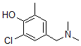 CAS 登录号：82965-44-4， 2-氯-4-(二甲基氨基甲基)-6-甲基苯酚