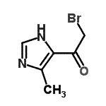 CAS#: 82982-54-5, 2-Bromo-1-(4-methyl-1H-imidazol-5-yl)ethanone