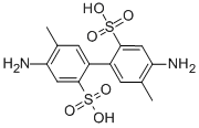 CAS#: 83-83-0, 4,4'-Diamino-5,5'-dimethyl-2,2'-biphenyldisulfonic acid