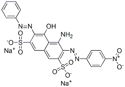CAS#: 83006-55-7, 4-Amino-5-Hydroxy-3-[(4-Nitrophenyl)Azo]-6-(Phenylazo)Naphthalene-2,7-Disulphonic Acid, Sodium Salt