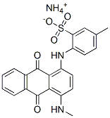 CAS#: 83006-62-6, Ammonium 4-[[9,10-Dihydro-4-(Methylamino)-9,10-Dioxoanthryl]Amino]Toluene-3-Sulphonate