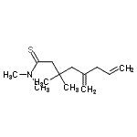 CAS#: 83057-48-1, N,N,3,3-Tetramethyl-5-methylene-7-octenethioamide