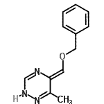 CAS#: 831218-48-5, (5Z)-5-[(Benzyloxy)methylene]-6-methyl-2,5-dihydro-1,2,4-triazine