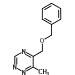 CAS#: 831218-49-6, 5-[(Benzyloxy)methyl]-6-methyl-1,2,4-triazine