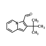 CAS#: 83164-31-2, 2-(2-Methyl-2-propanyl)-3-indolizinecarbaldehyde