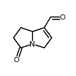 CAS#: 83177-79-1, 3-Oxo-2,3,5,7a-tetrahydro-1H-pyrrolizine-7-carbaldehyde