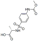 CAS#: 83192-69-2, (2S)-2-[[4-(Methoxycarbonylamino)Phenyl]Sulfonylamino]Propanoic Acid