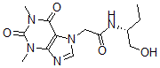 CAS 登录号：83200-92-4， (+)-1,2,3,6-四氢-1,3-二甲基-2,6-二氧代-N-(1-(羟基甲基)丙基)嘌呤-7-乙酰胺