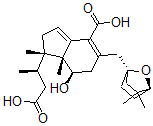 CAS#: 83216-10-8, (1S,bR)-4-Carboxy-5-[[(1S,4S)-3,3-Dimethyl-2-Oxo-7-Oxabicyclo[2.2.1]Heptan-1-Yl]Methyl]-2,6,7,7a-Tetrahydro-7b-Hydroxy-b,1,7aa-Trimethyl-1H-Indene-1a-Propanoic Acid