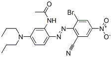 CAS#: 83249-47-2, N-[2-[(2-Bromo-6-Cyano-4-Nitrophenyl)Azo]-5-(Dipropylamino)Phenyl]Acetamide