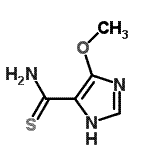 CAS#: 83256-06-8, 4-Methoxy-1H-imidazole-5-carbothioamide