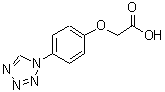 CAS 登录号：832740-47-3， [4-(1H-四唑-1-基)苯氧基]乙酸