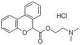 CAS 登录号：83359-86-8， 6-(2-二甲基氨基乙氧羰基)-6H-二苯并(b,d)吡喃盐酸盐
