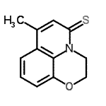 CAS#: 83367-36-6, 7-Methyl-2,3-dihydro-5H-[1,4]oxazino[2,3,4-ij]quinoline-5-thione