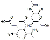 CAS 登录号：83375-11-5， N-乙酰基-硫代胞壁酰-丙氨酰-异谷氨酰胺