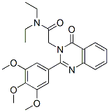 CAS#: 83408-95-1, N,N-Diethyl-2-[4-Oxo-2-(3,4,5-Trimethoxyphenyl)Quinazolin-3-Yl]Acetamide