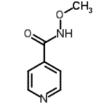 CAS#: 83421-33-4, N-Methoxyisonicotinamide