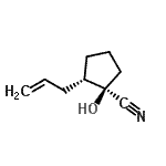 CAS#: 834885-69-7, (1R,2S)-2-Allyl-1-hydroxycyclopentanecarbonitrile