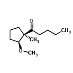 CAS#: 834905-83-8, 1-[(1R,2S)-2-Methoxy-1-methylcyclopentyl]-1-pentanone