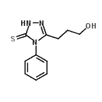 CAS#: 83503-21-3, 3-(4-Phenyl-5-sulfanyl-4H-1,2,4-triazol-3-yl)-1-propanol