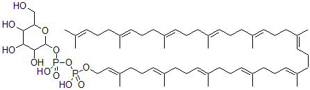 CAS 登录号：83508-93-4， 葡糖基二磷酰十一异戊烯醇