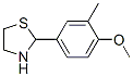 CAS#: 83522-14-9, 2-(4-Methoxy-3-Methyl-Phenyl)Thiazolidine