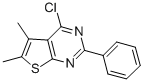 CAS#: 83548-60-1, 4-Chloro-5,6-Dimethyl-2-Phenylthieno[2,3-d]Pyrimidine