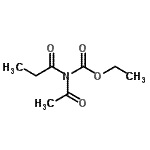 CAS 登录号：835901-10-5， 乙基乙酰基(丙酰基)氨基甲酸酯