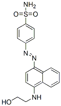 CAS#: 83592-04-5, 4-[[4-[(2-Hydroxyethyl)Amino]-1-Naphthyl]Azo]Benzenesulphonamide