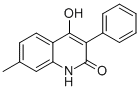CAS 登录号：83609-87-4， 4-羟基-7-甲基-3-苯基-1,2-二氢喹啉-2-酮