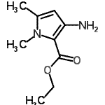 CAS#: 83621-89-0, Ethyl 3-amino-1,5-dimethyl-1H-pyrrole-2-carboxylate
