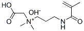 CAS#: 83623-26-1, (Carboxymethyl)Dimethyl-3-[(2-Methyl-1-Oxoallyl)Amino]Propylammonium Hydroxide