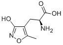 CAS 登录号：83643-88-3， (S)-2-氨基-3-(3-羟基-5-甲基-4-异恶唑基)丙酸