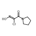 CAS#: 83656-63-7, (1Z)-N-Hydroxy-2-oxo-2-(1-pyrrolidinyl)ethanimidoyl chloride