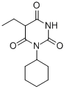 CAS#: 837-32-1, 1-Cyclohexyl-5-Ethylbarbituric Acid