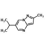 CAS#: 83724-82-7, 6-Isopropyl-2-methylpyrazolo[1,5-a]pyrimidine