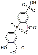 CAS 登录号：83732-86-9， 5-[(2-硝基-4-磺基苯基)磺酰基]水杨酸