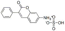 CAS#: 83732-87-0, (2-Oxo-3-Phenyl-2H-Benzopyran-7-Yl)Ammonium Hydrogen Sulphate