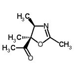 CAS#: 83750-11-2, 1-[(4R,5R)-2,4,5-Trimethyl-4,5-dihydro-1,3-oxazol-5-yl]ethanone