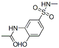 CAS 登录号：83763-43-3， N-[2-羟基-5-[(甲基氨基)磺酰基]苯基]乙酰胺