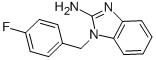 CAS#: 83783-69-1, 2-Amino-1-((4-fluorophenyl)methyl)-1H-benzimidazole