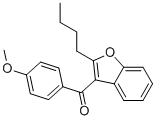 CAS 登录号：83790-87-8， (2-丁基苯并呋喃-3-基)(4-甲氧基苯基)甲酮