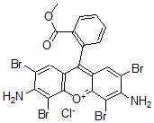 CAS#: 83796-96-7, [6-Amino-2,4,5,7-tetrabromo-9-(2-carbomethoxyphenyl)xanthen-3-ylidene]ammonium chloride